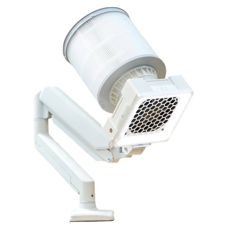 Жұмыс үстеліндегі жиналмалы тырнақ шаң жинағыш