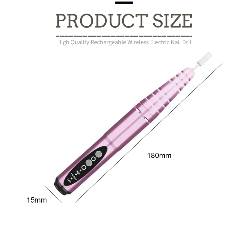 Mini Portable Pen-Shaped Gel Nail File